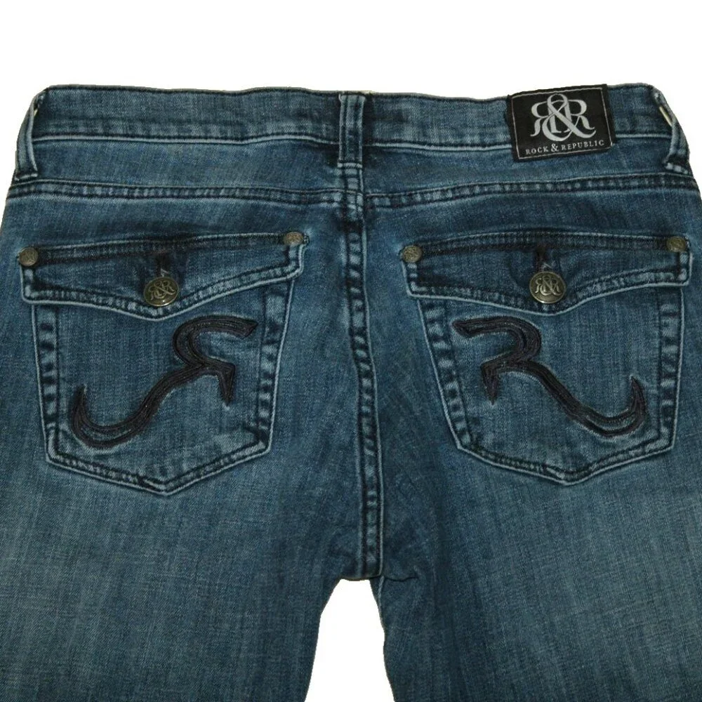 Rock & Republic Jeans Women's Size 10 (32 x 32) - Picture 4 of 9